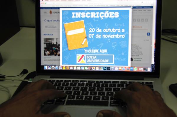Inscrições para o Bolsa Universidade terminam na terça-feira, dia 7  Inscrições para o Bolsa Universidade terminam na terça-feira, dia 7