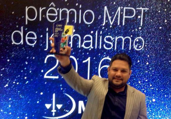 Parintinense vence Prêmio de Jornalismo do MPT na categoria web pela região Norte