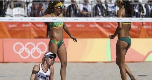 Larissa e Talita estreiam com vitória fácil no vôlei de praia