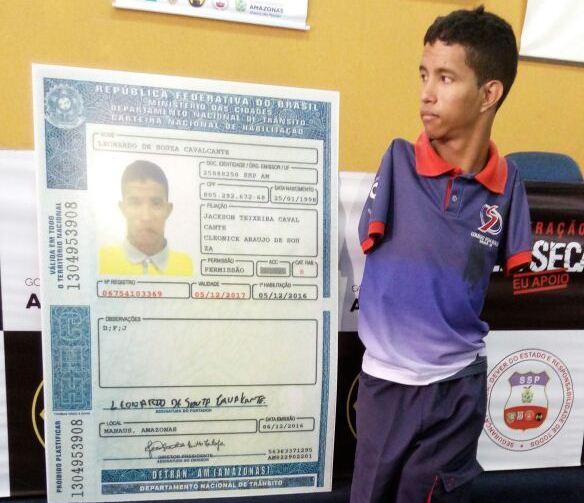 Leonardo Cavalcante é a primeira pessoa com deficiência na Região Norte a receber CNH