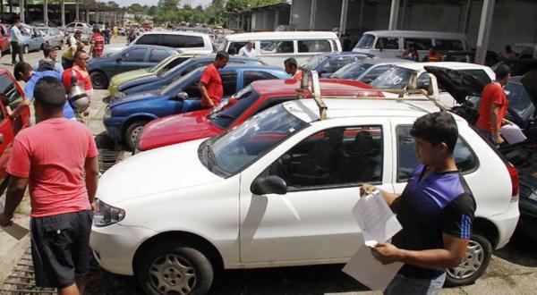 Mais de 600 veículos estarão disponíveis no último leilão do Detran-AM, nos dias 9 e 10 de dezembro