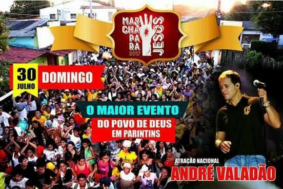 Marcha Para Jesus 2017 deve reunir 25 mil evangélicos em Parintins Marcha Para Jesus 2017 deve reunir 25 mil evangélicos em Parintins