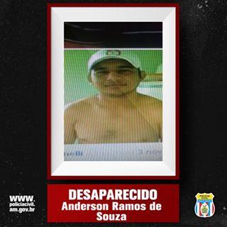 Polícia Civil pede colaboração para encontrar parintinense Anderson Ramos de Souza