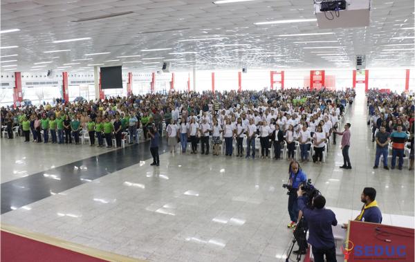 Professores participam de formação sobre metodologias didático-pedagógicas e avaliação da Prova Brasil 2017