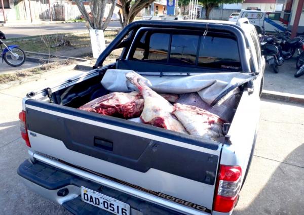 Quatro pessoas presas em Parintins por venda de carne clandestina