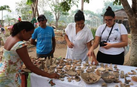 Sítios arqueológicos e casa de Thiago de Melo em Barreirinha são avaliados pelo IPHAN