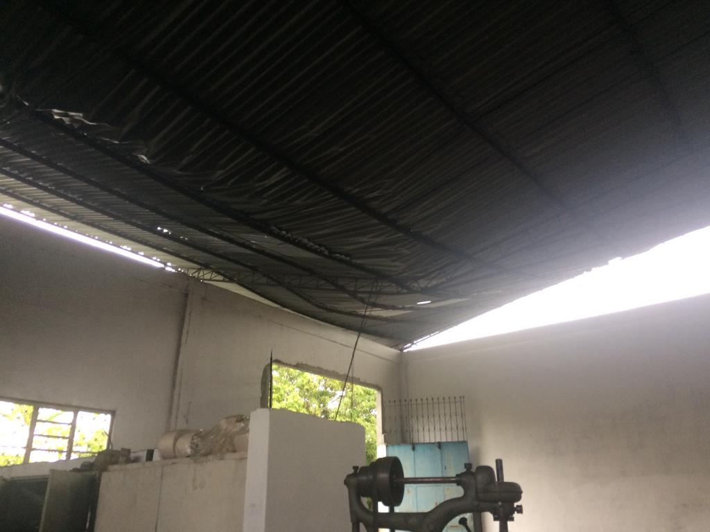 Destelhamento no Palmares (1)