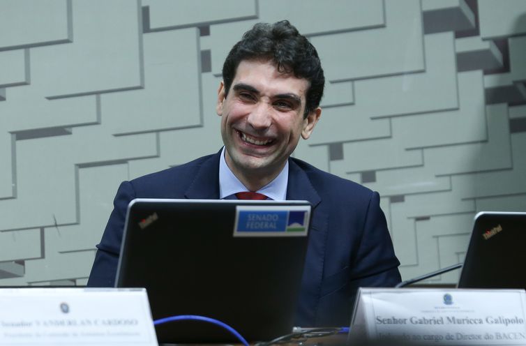 Gabriel Muricca Gal&iacute;polo durante sabatina na comiss&atilde;o de Assuntos Econ&ocirc;micos do Senado- Lula Marques/ Ag&ecirc;ncia Brasil